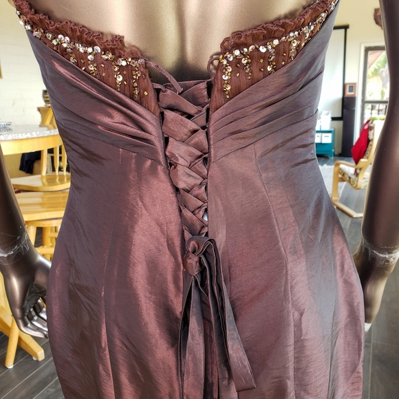 Emily in Paris Inspo: Flirt by Maggie Sottero Strapless Formal Dress - Picture 6 of 8